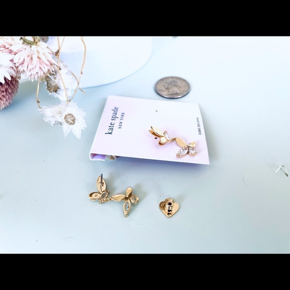 Kate Spade social butterfly drop earrings firm price - Picture 6 of 6